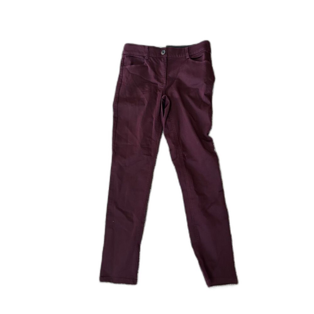 New Violets & Roses burgundy mid rise skinny jeans 4